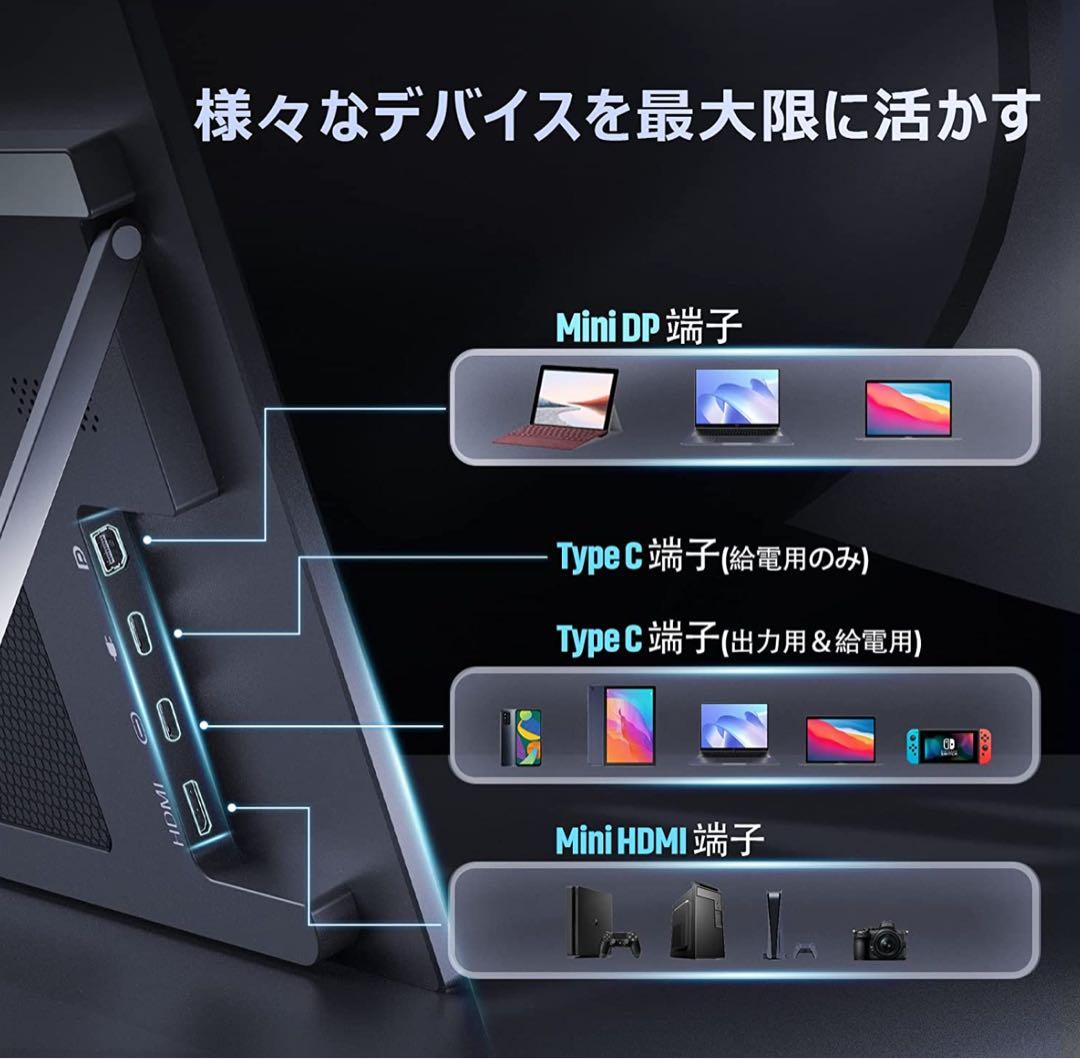 新品　モバイルモニター モバイルディスプレイ 15.6インチ Lepow C2