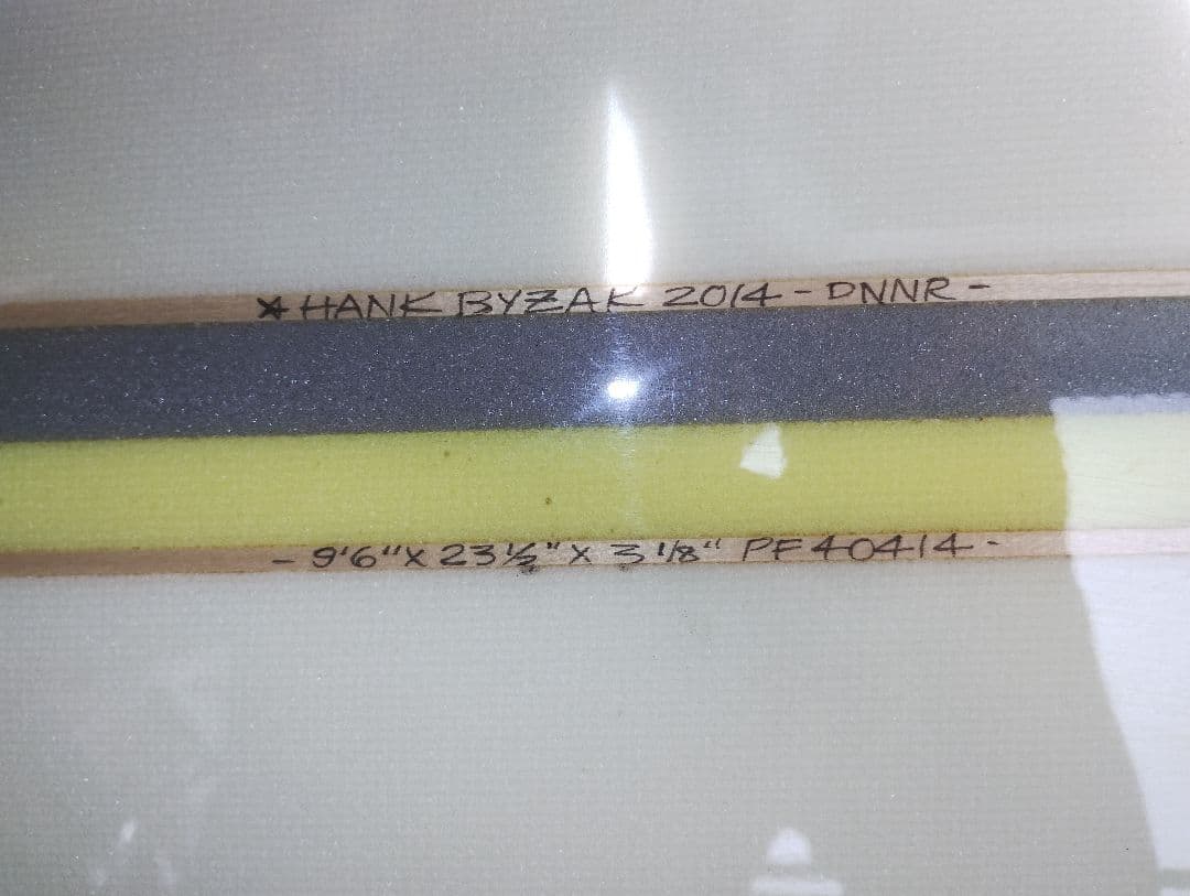 ハンクバイザックロングボード9*6 サーフボード シングルフィン