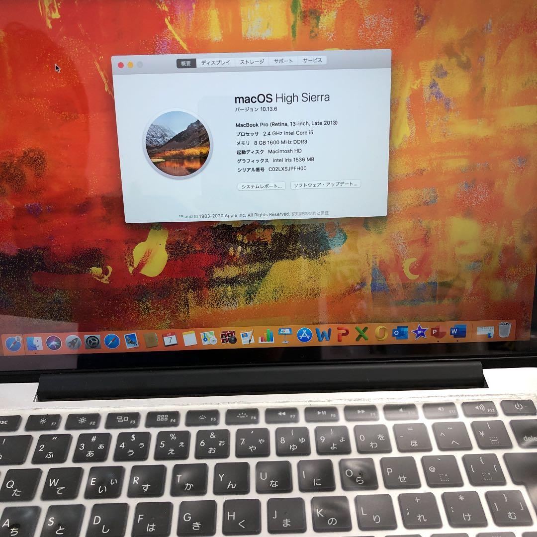 【美品】APPLE MacBook ProMACBOOK PROME865J/A