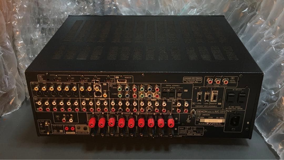 DENON デノン AVアンプ　AVC-3310 音声￼出力も映像出力も正常です