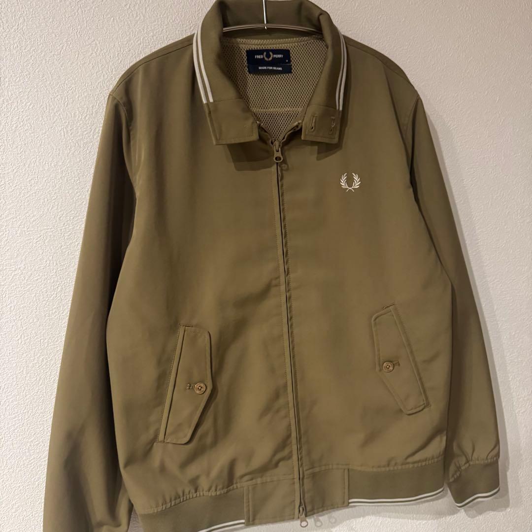 FRED PERRY ビームス　別注　ハリントンジャケット　24FW コラボ　M