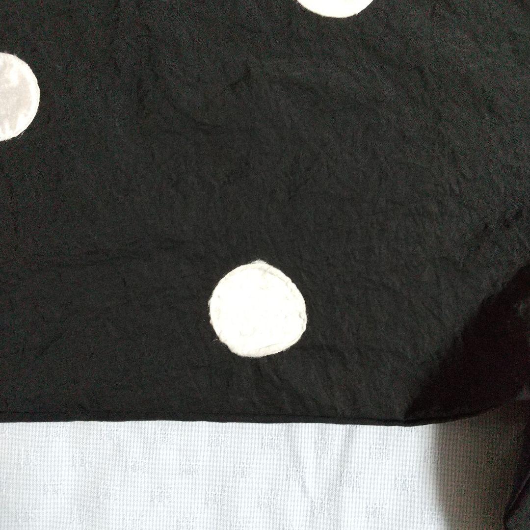 さえら ポテチーノ 黒ナイロン100% 割烹着