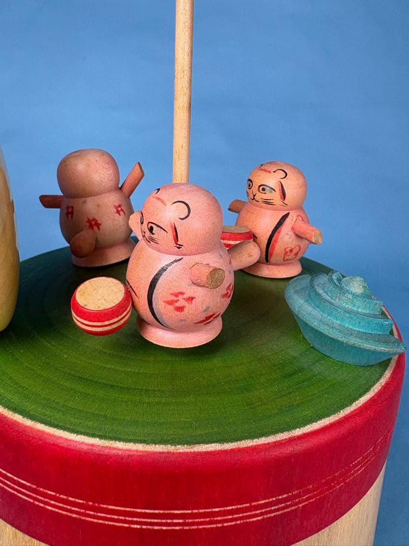 こけし　木地人形　広井道顕工人