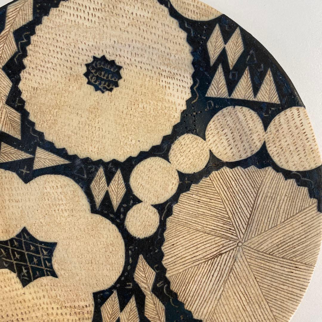 佐藤尚理 bonoho お皿　黒