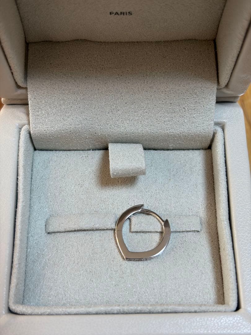 専用＊レポシ Antifer ホワイトゴールド パヴェダイヤモンドピアス