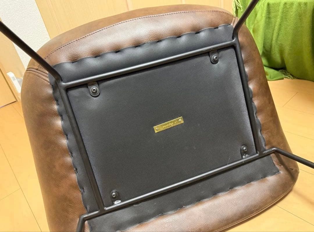 a.depeche ライトブラウンチェア