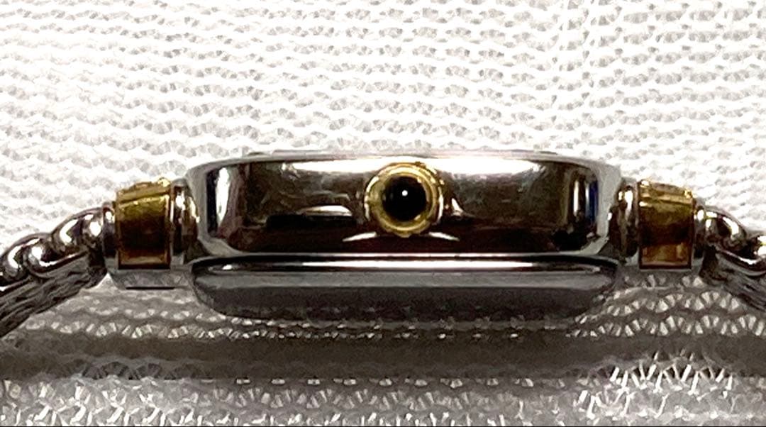 セイコー クレドール レディース腕時計18KT.SS 10Pダイヤ【稼働品】