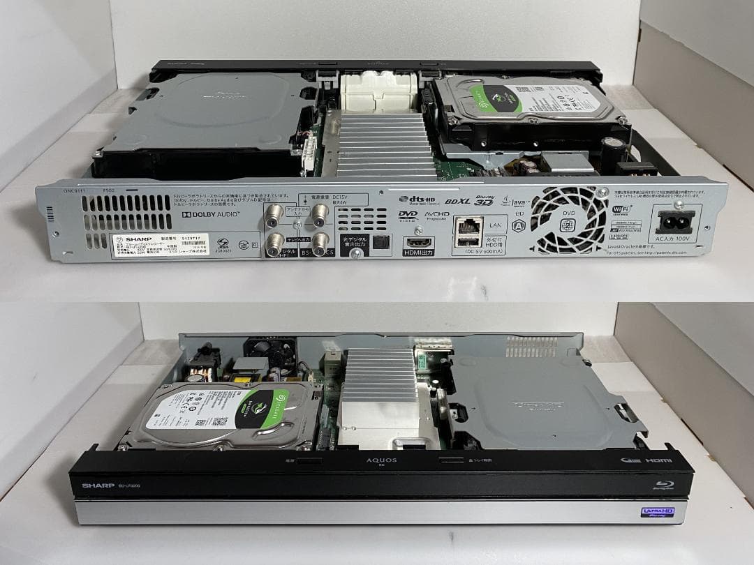 「12月15日まで限定」　タイムセール中　BD-UT2200　「HDD:3TB」
