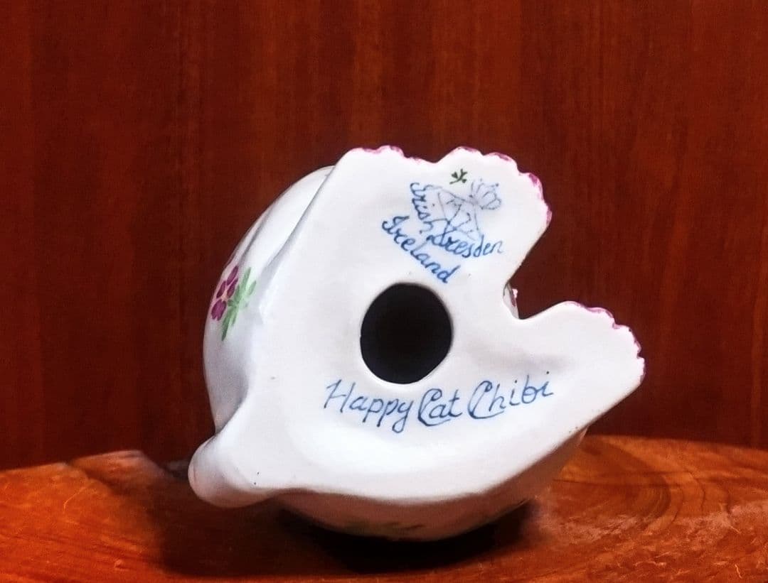 IRISH DRESDEN Happy Cat Chibi ピンク