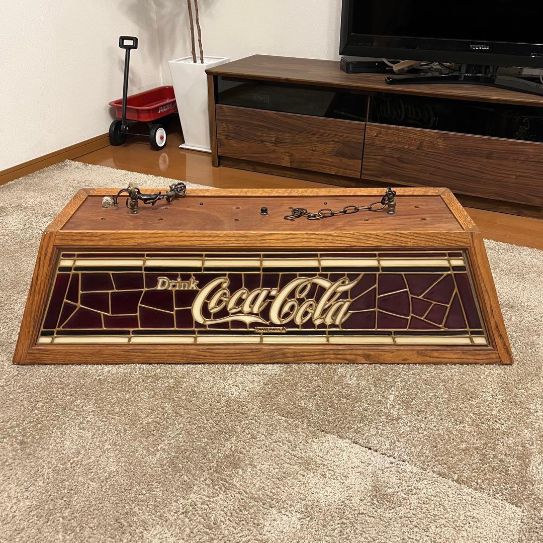 Coca-Cola コカコーラ　プールバーライト　ビンテージ　希少 ⭐️状態良好⭐️
