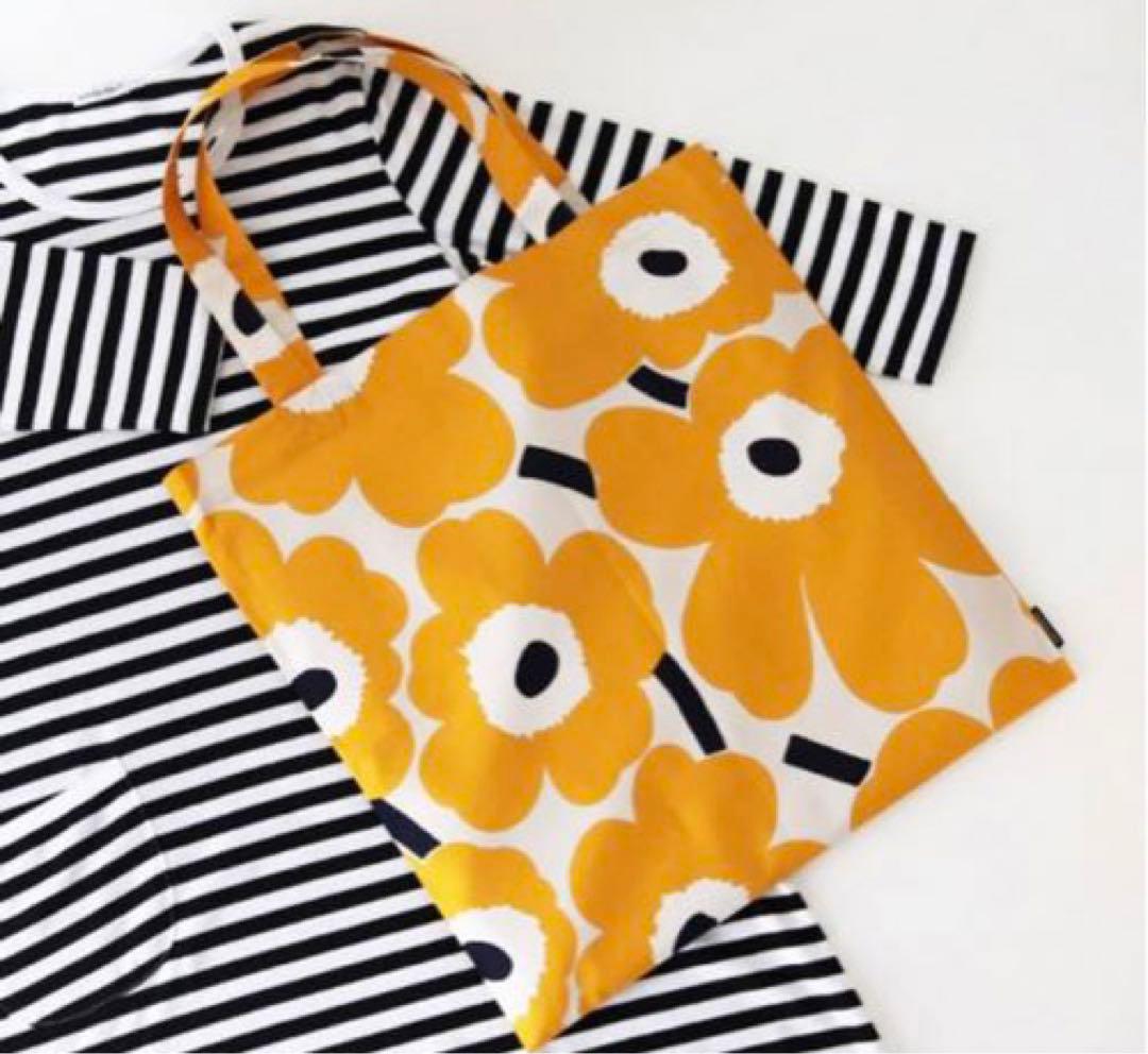 ✈︎新品未使用＆希少✈︎マリメッコ　marimekko エコバッグ　トートバッグ