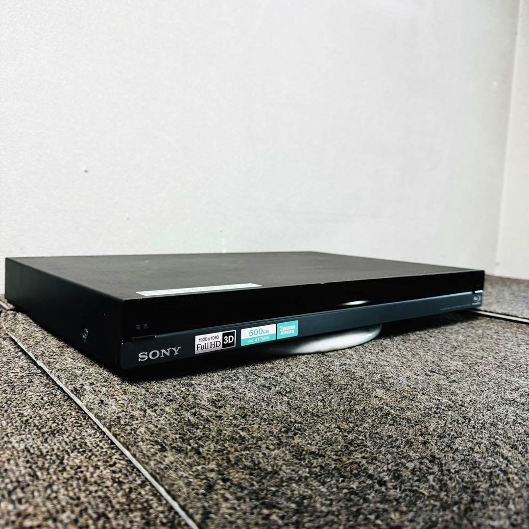 D77早い者勝ち！ソニー ブルーレイディスクレコーダー 500GB 2チューナー