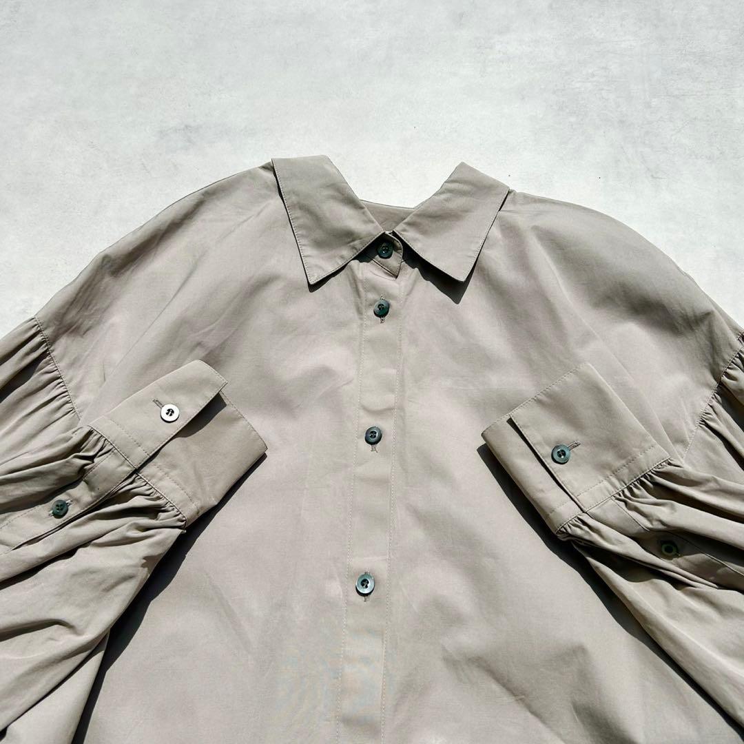 アドーア　THOMAS MASON Coブロードブラウス　現行品　24AW