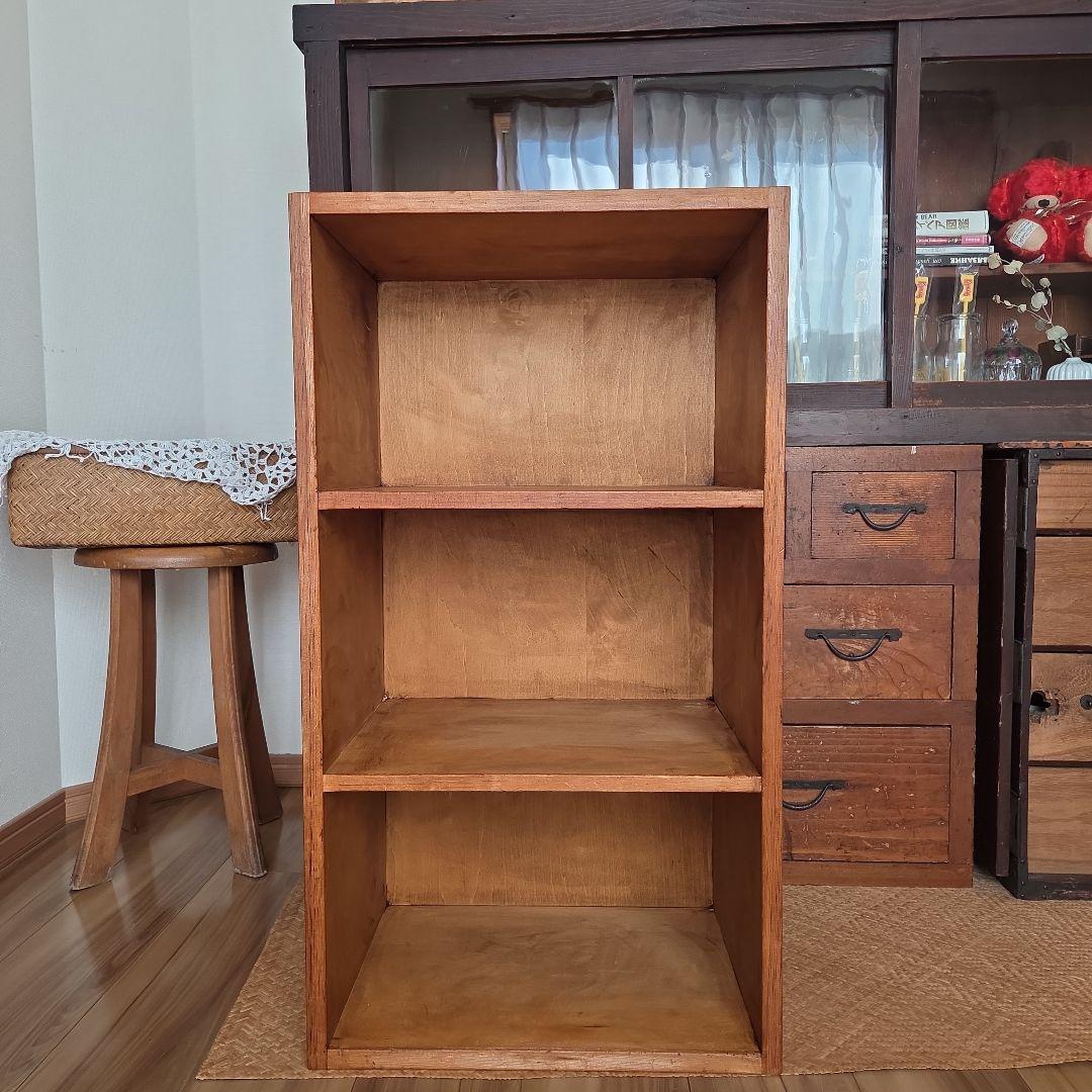 収納棚　古家具　シェルフ　什器　収納箱　陳列棚　ディスプレイ　ラック