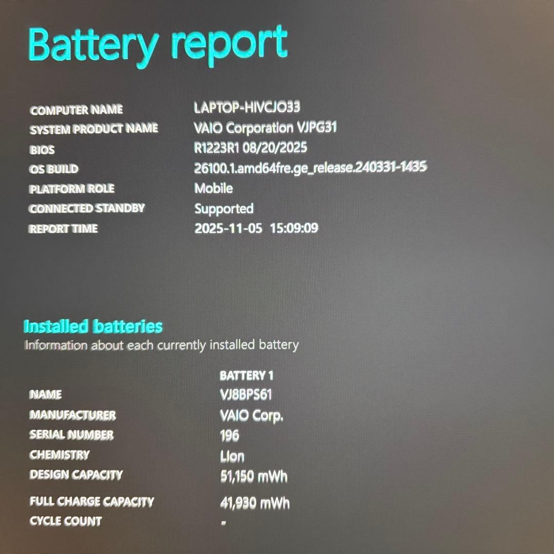 準美品 VAIO Pro PG 第13世代 i5 16GB 256GB オフィス