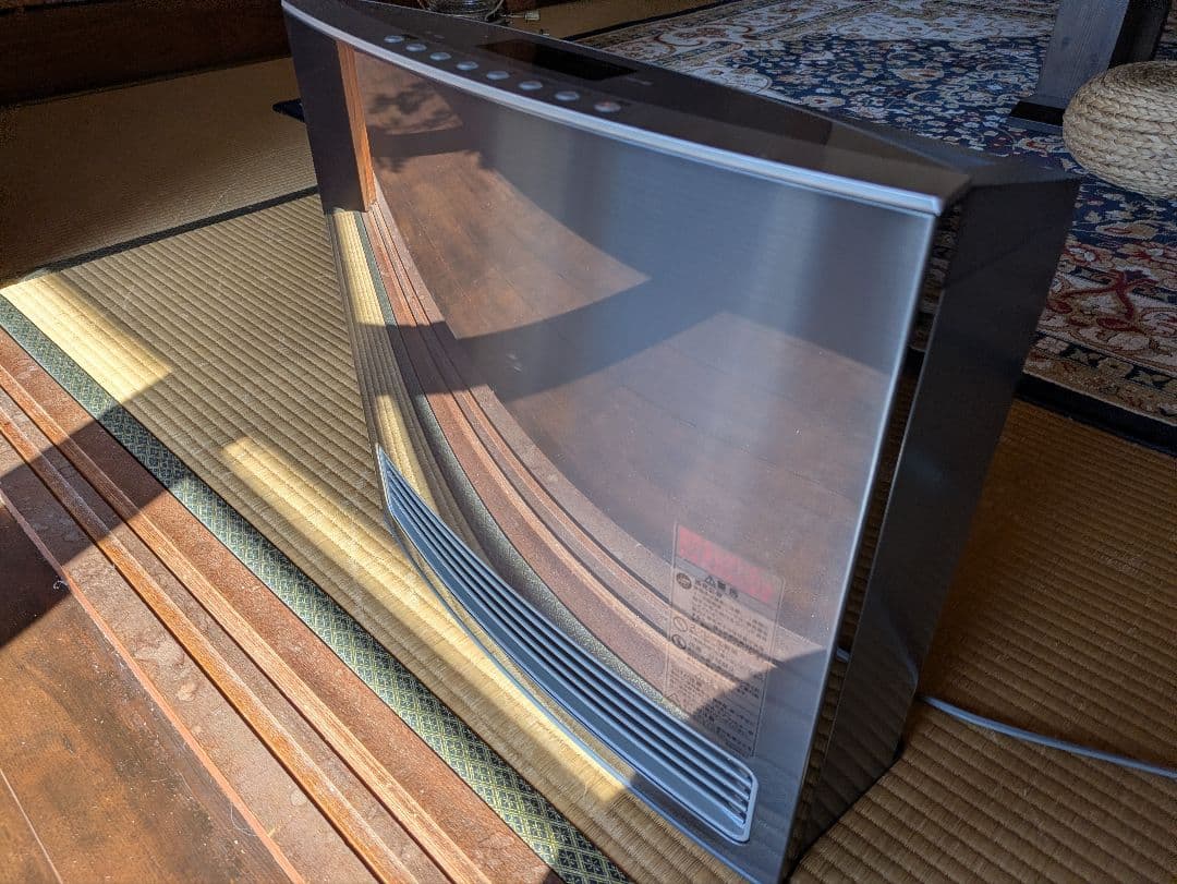 【美品・未使用】ガスファンヒーター ノーリツGFH-4005D-MS（LPガス）