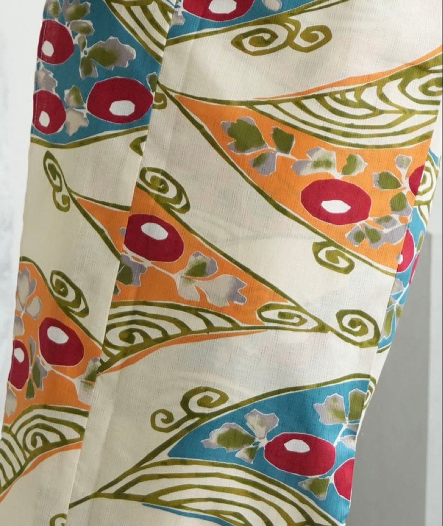 【utatane】浴衣+帯+下駄セット　新品未使用品ニコアンティーク