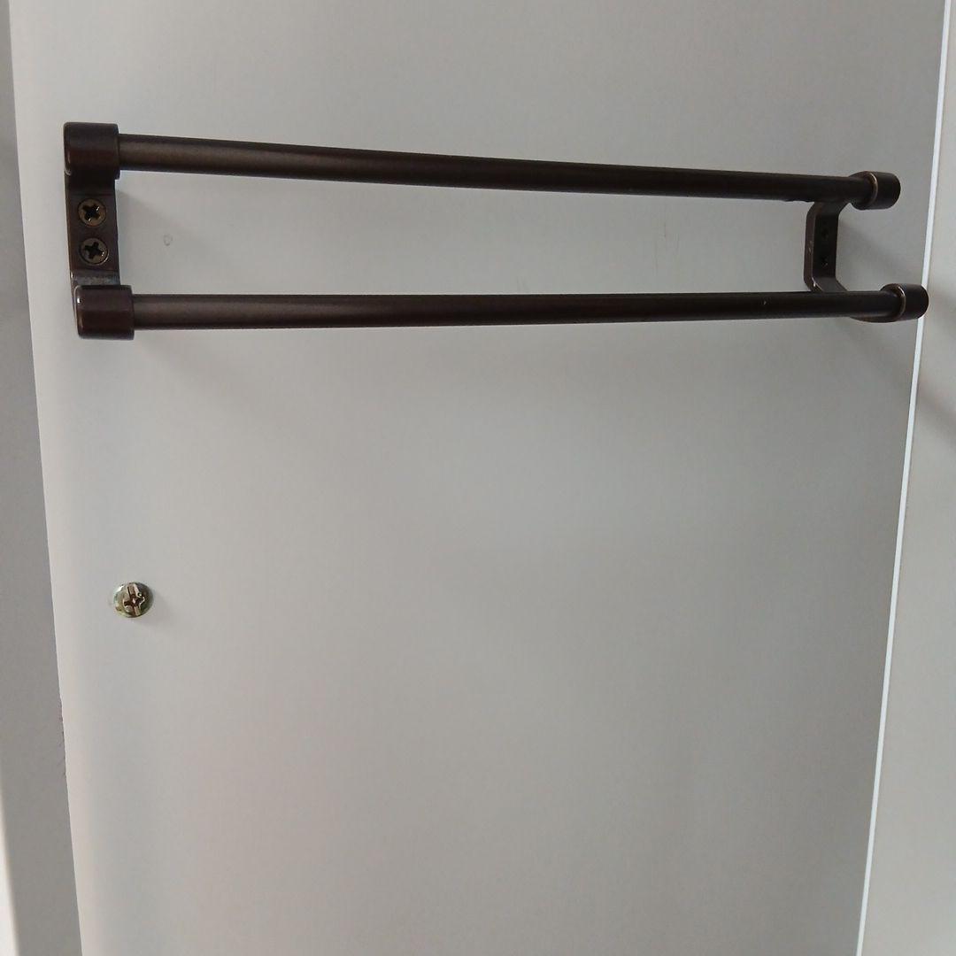 ニトリ ワードロープ ポルテ59幅　ホワイト