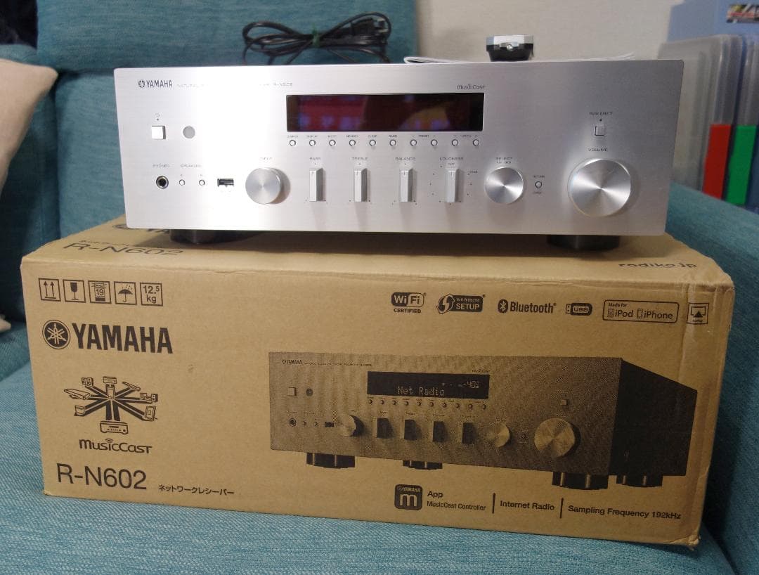 YAMAHA R-N602 ネットワークレシーバー【元箱有】