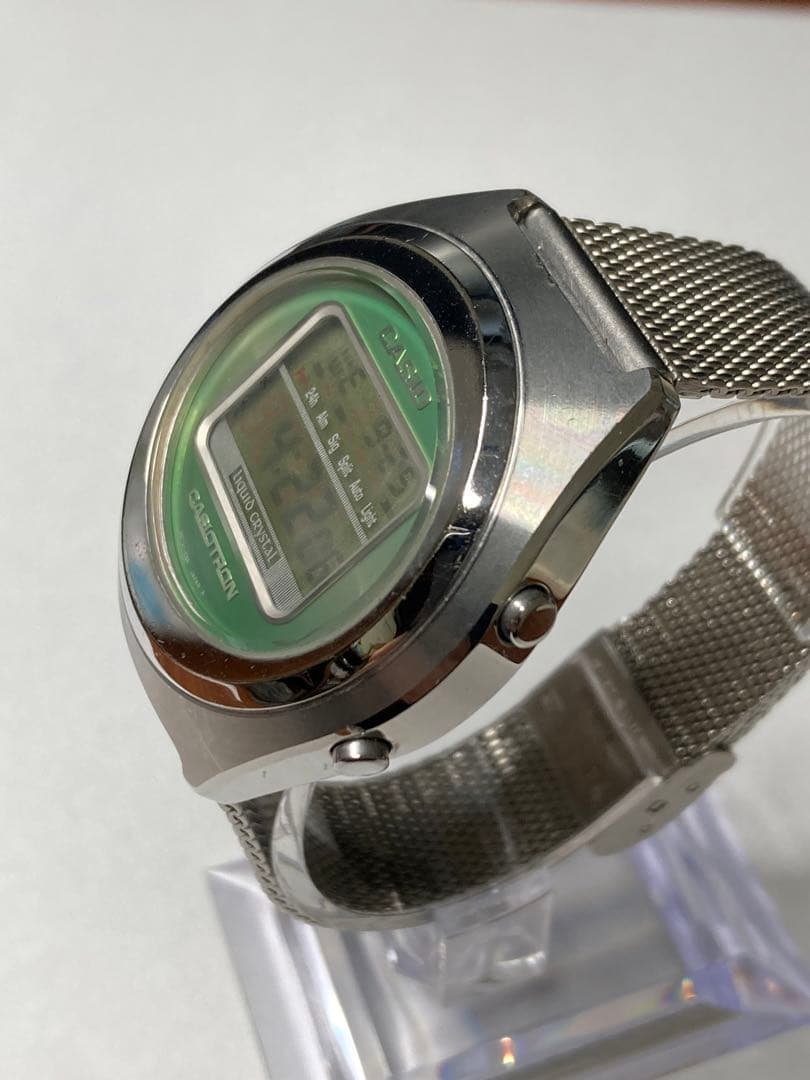【稼働品】CASIO CASIOTRON TRN-03 グリーン