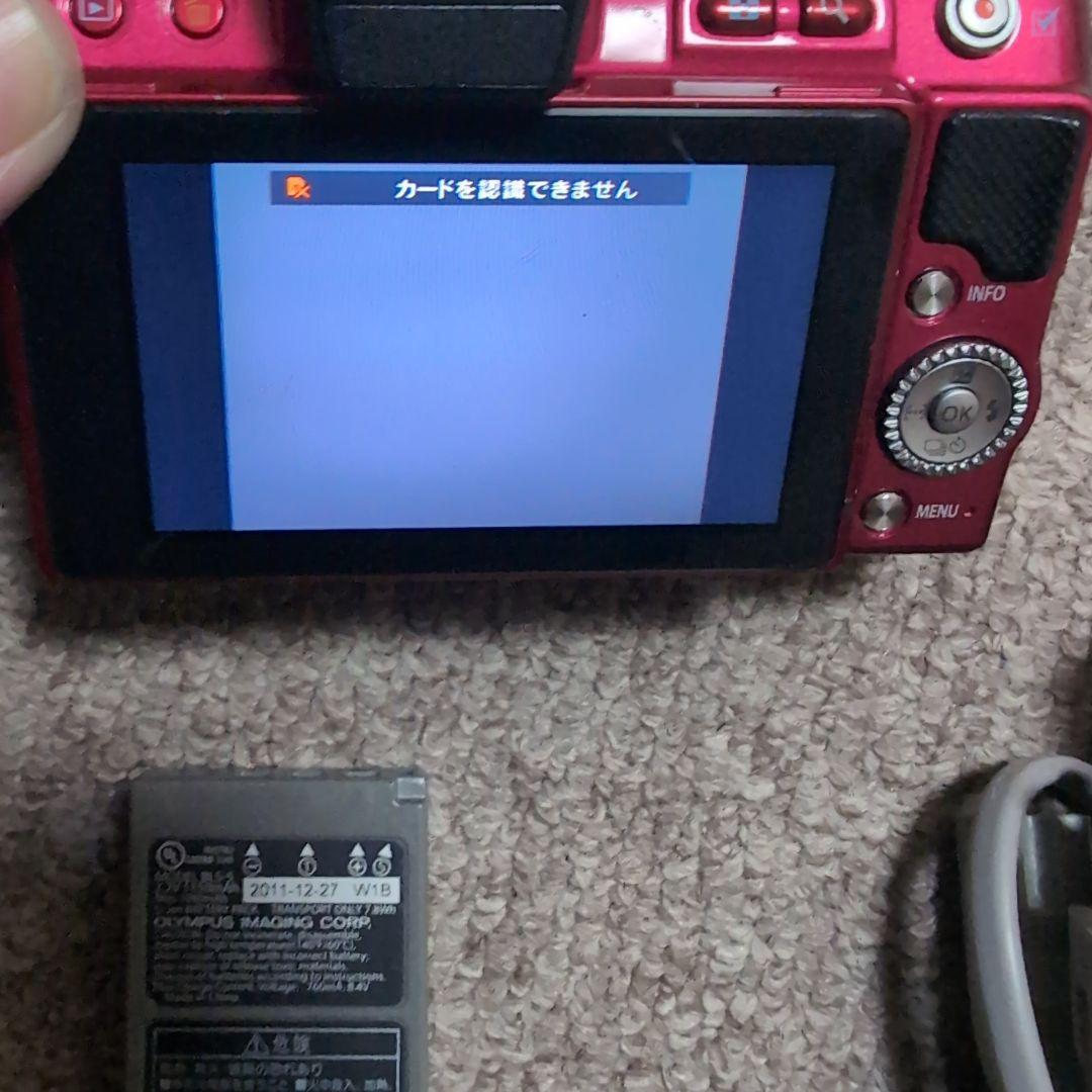 OLYMPUS E-PL3 ミラーレスカメラ レッド　ジャンク