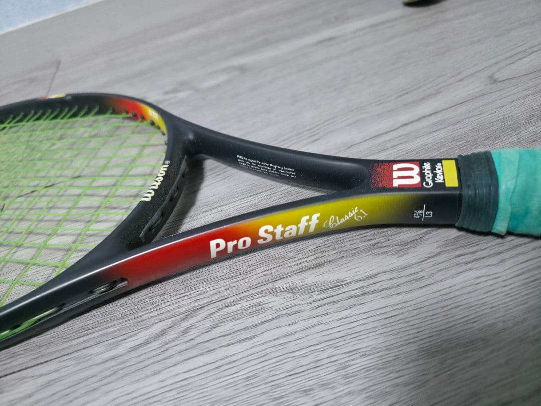 【名器2本】Wilsonプロスタッフ6.1 & Prince グラファイト等4本