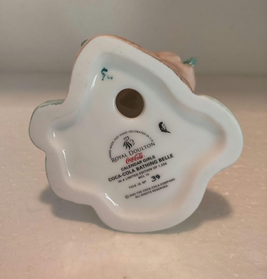 限定品   ロイヤルドルトン コカコーラ 広告フィギュア