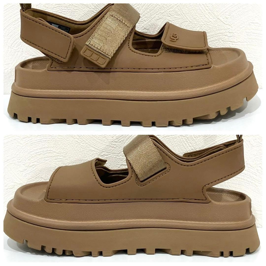 UGG アグ ゴールデンクロウ キャメル サンダル 22cm