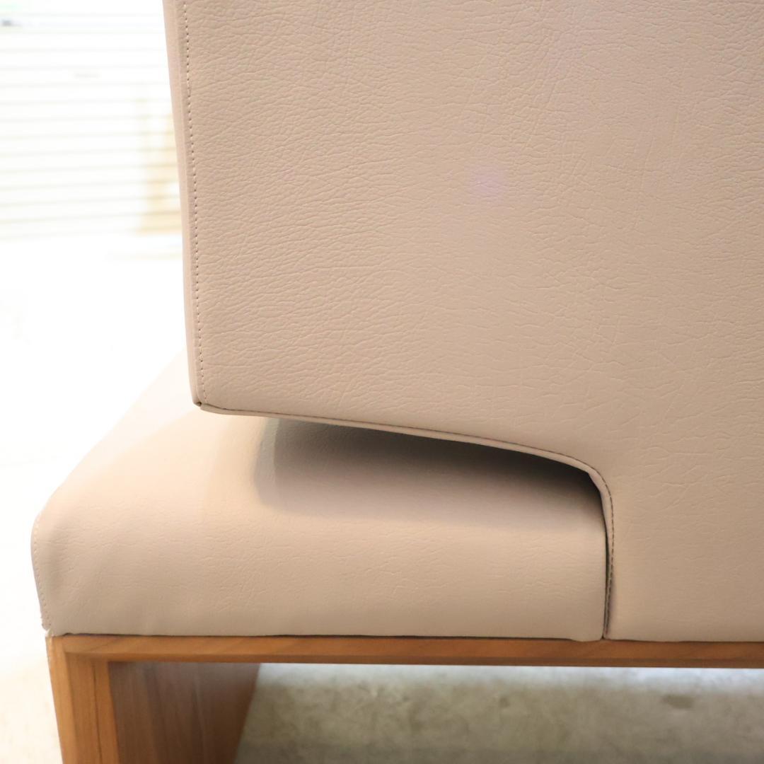 karimoku カリモク CU5899 ウォールナット材 3人掛けソファー