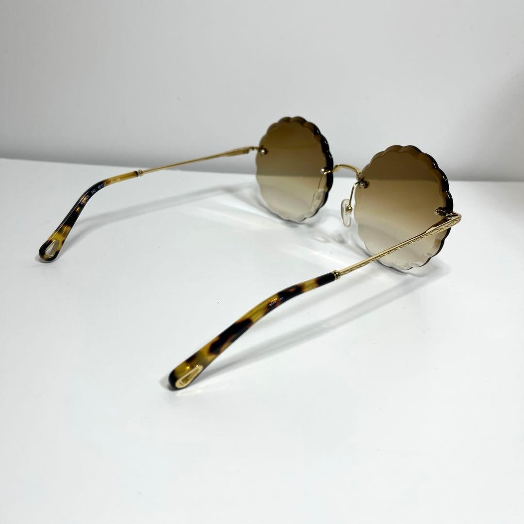 美品 Chloé Rosie CE142S ブラウン サングラス グラデーション