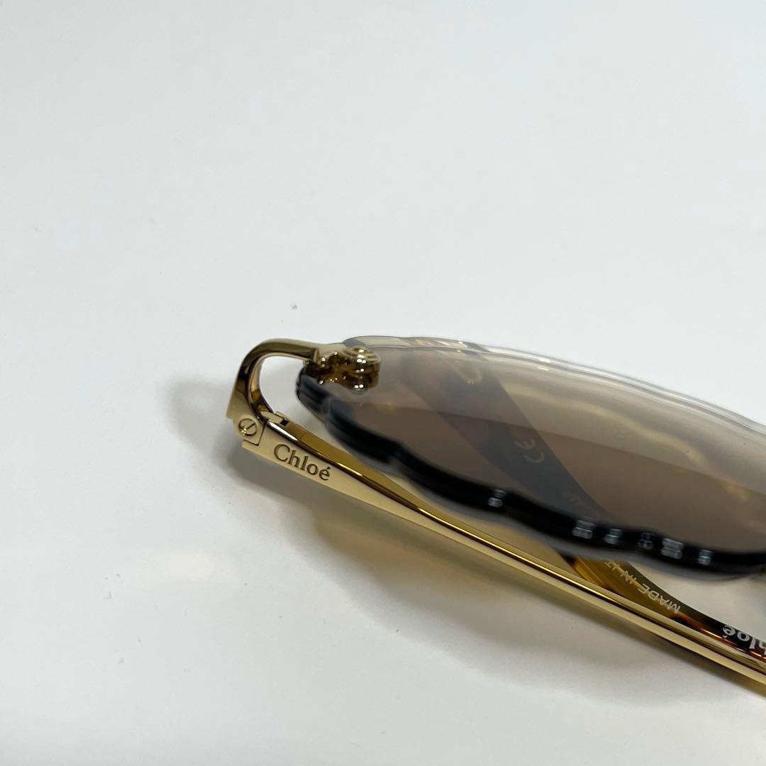 美品 Chloé Rosie CE142S ブラウン サングラス グラデーション