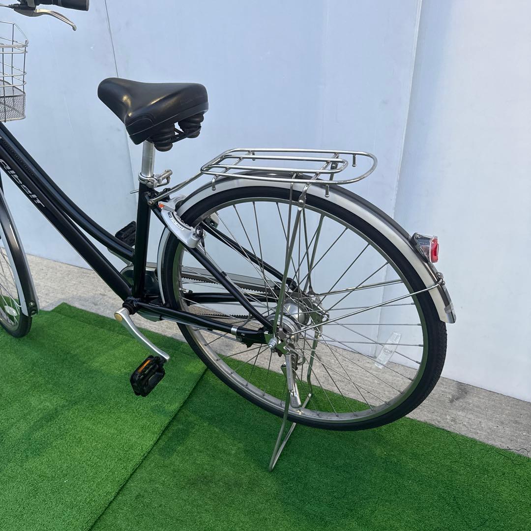 ブリヂストン アルベルト自転車27インチ 内5速 ブラック美品