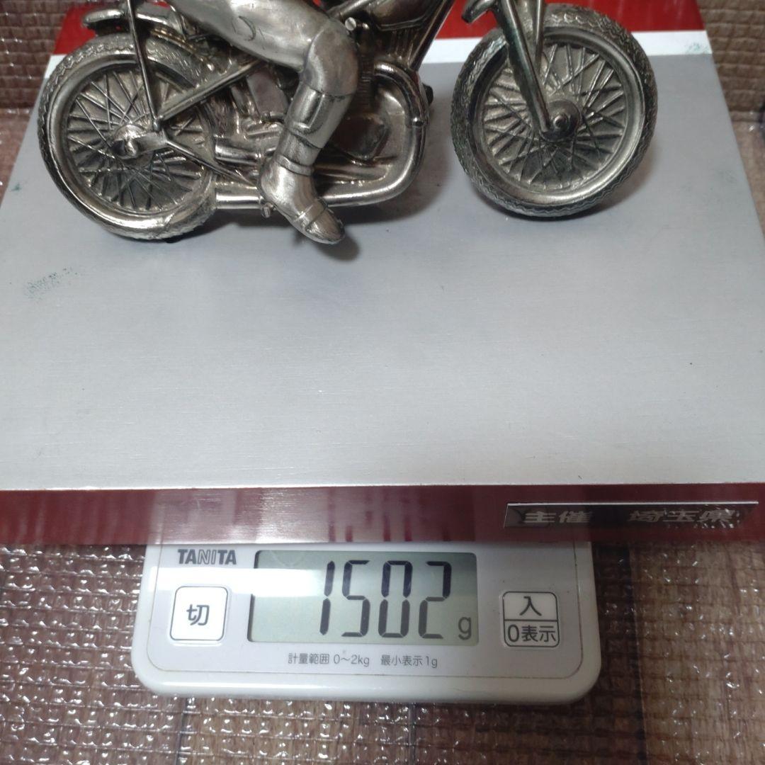 オートレース　金属オブジェ　ダイナミックオートレース　非売品　川口オート