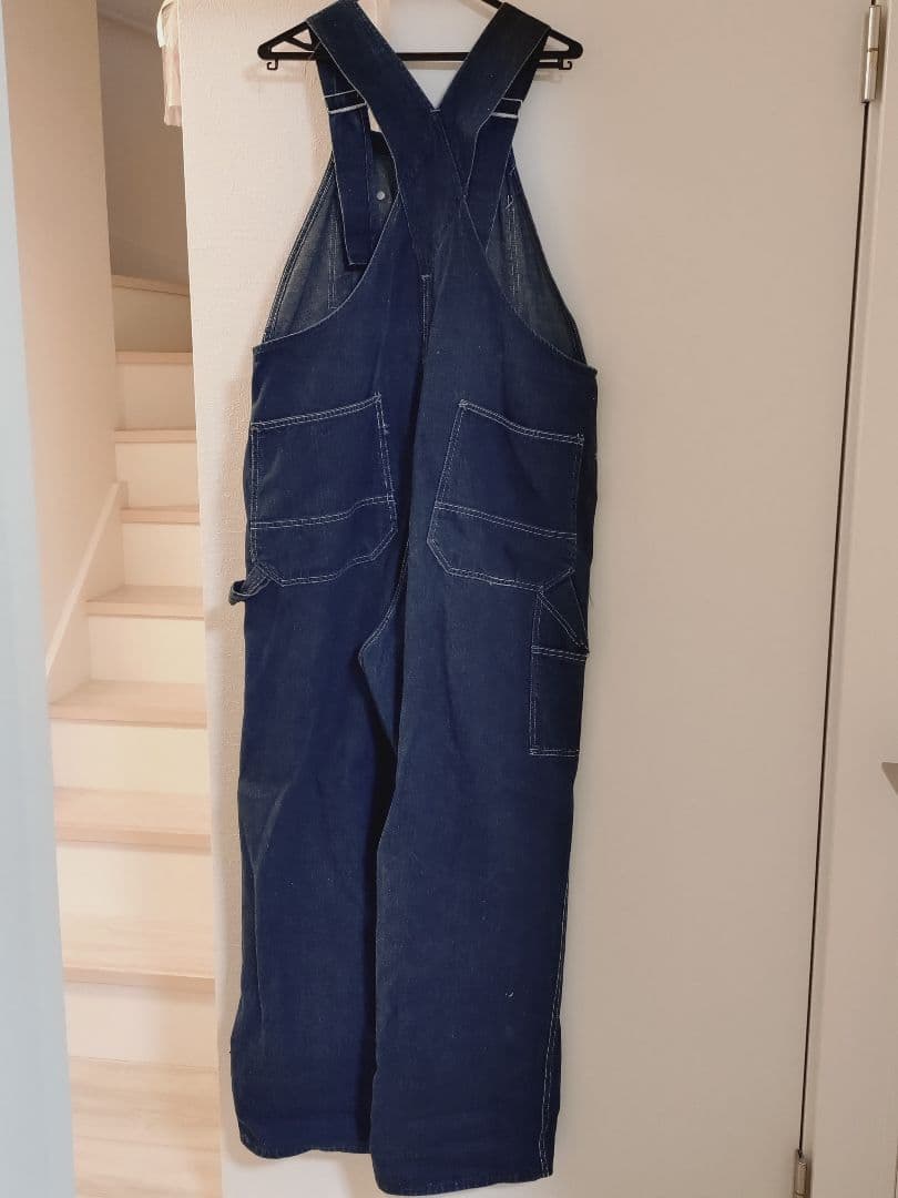 50S ヘラクレス オーバーオール グッドサイズ オリジナルレングス まっ紺