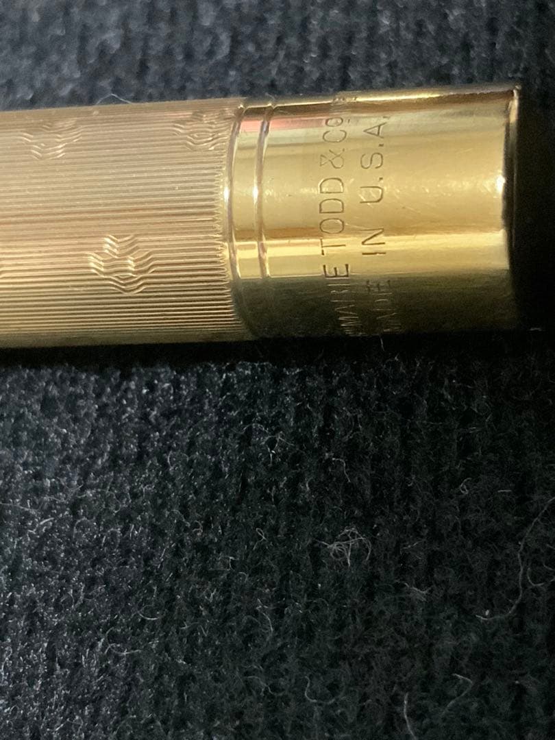14金無垢万年筆　Vintage Mabie Todd (ニブはPilot製)