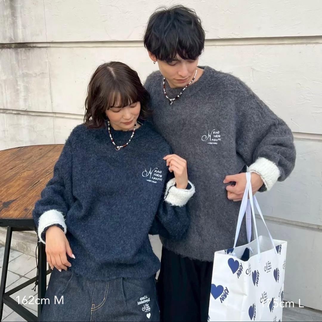 【完売品・新品】kaoyorinakami ネイビーMサイズ