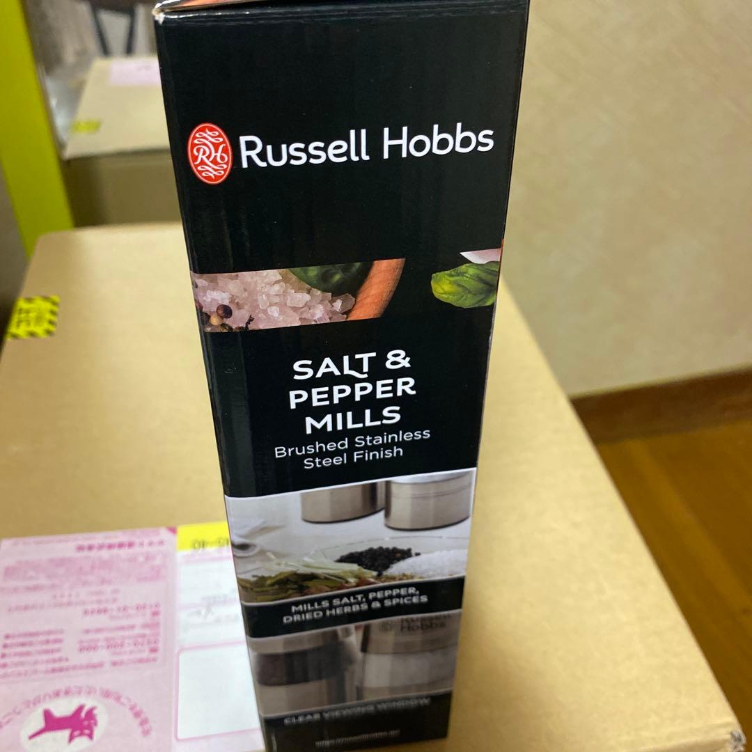 新品ソルト＆ペッパー電動ミル⭐️電池付き