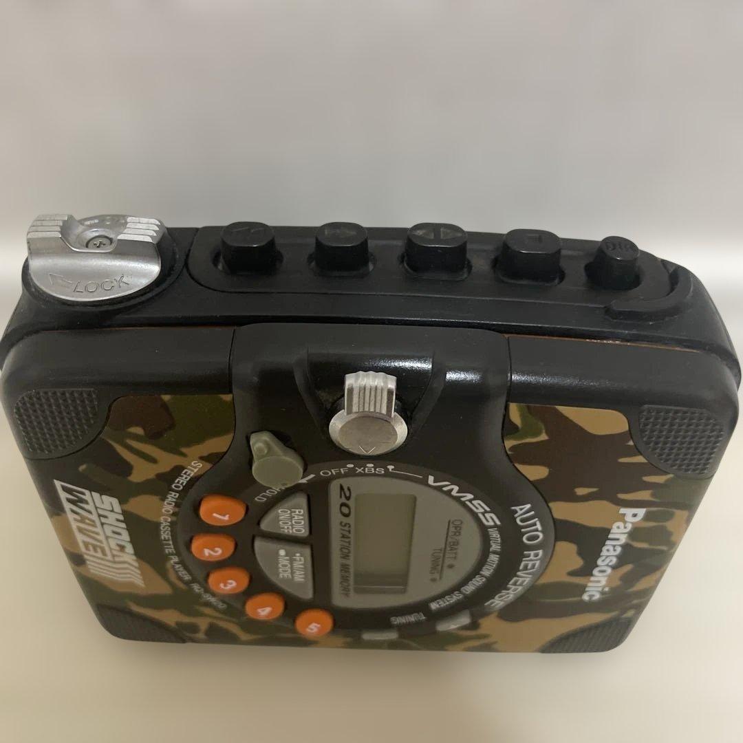 Panasonic Shock Wave RQ-SW20 カモフラ　迷彩カセット