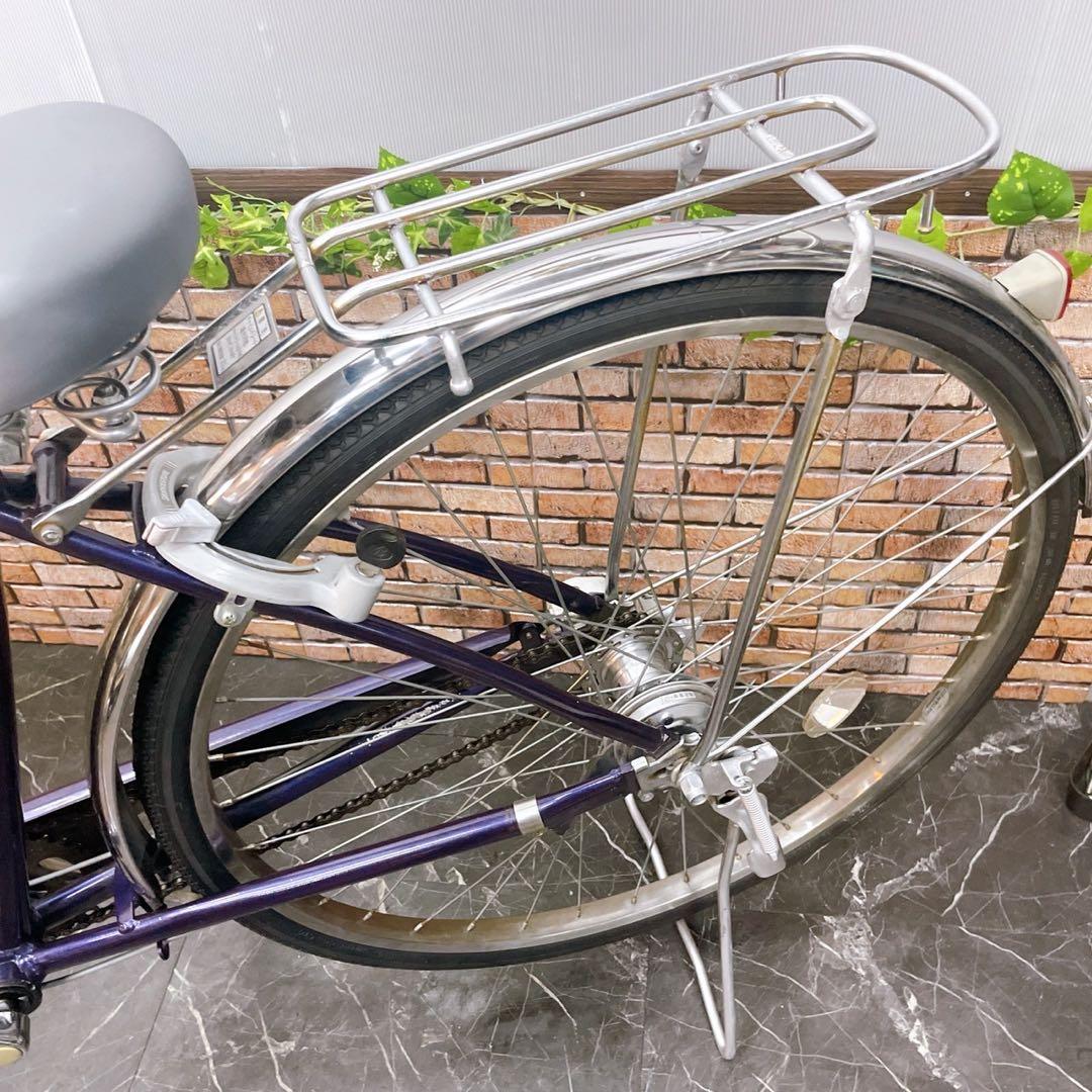 【10】一般車 シティー車 ブリヂストン trendy パープル 内装変速付き