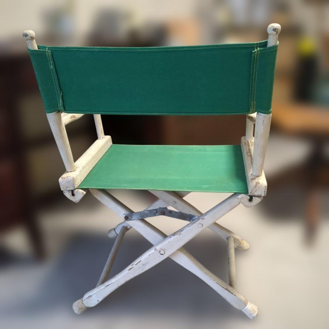 USA米国製アンティークディレクターズチェア 折りたたみ式