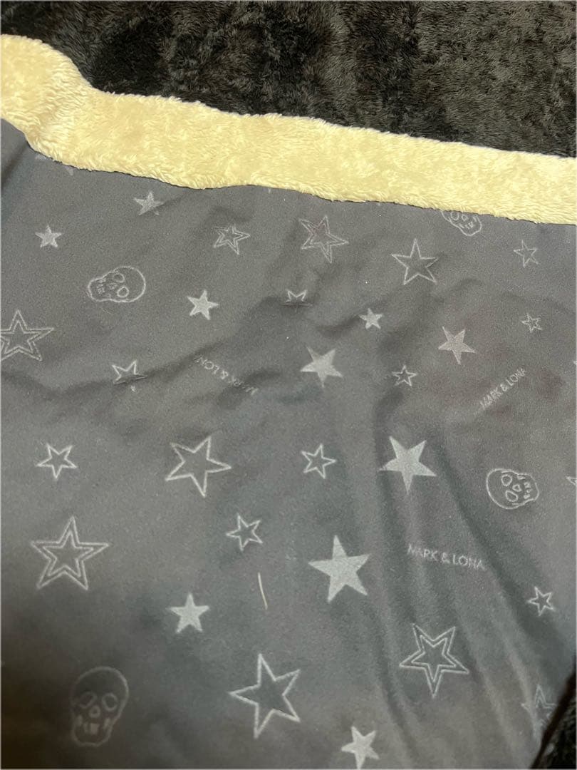 マーク＆ロナ ファー素材 ジップアップジャケット L