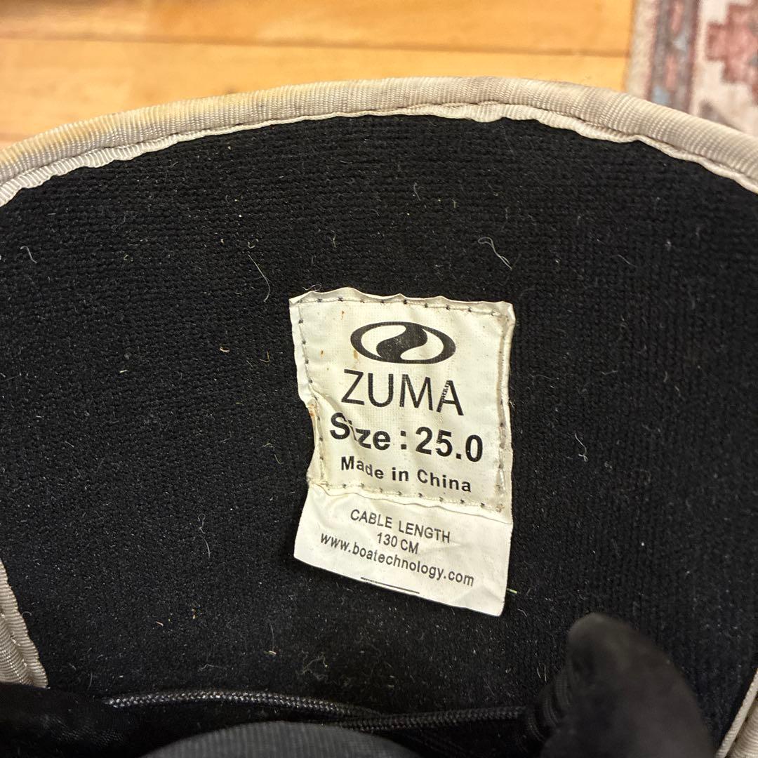 ZUMA スノーボードブーツ 25.0
