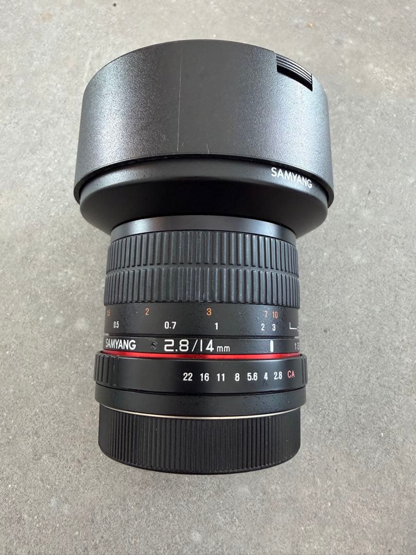 【星空撮影に】SAMYANG 14mm F2.8 Canon用 超広角レンズ美品