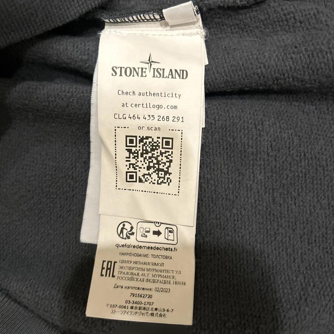 STONE  ハーフジップスウェット サイズL