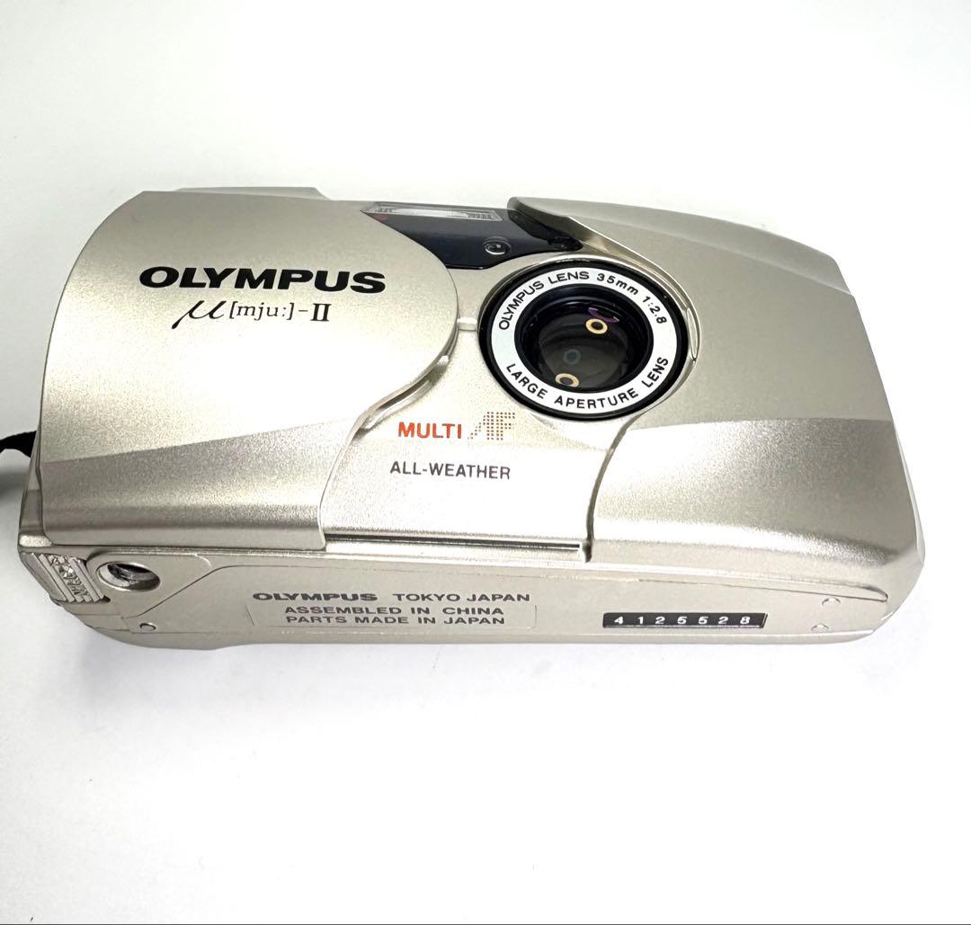 オリンパス OLYMPUS μ mju Ⅱ 35mm F2.8 訳あり