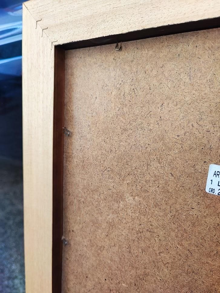 アンティーク　イタリア製　フレーム　レモン　アート　額縁　カントリー　33×44