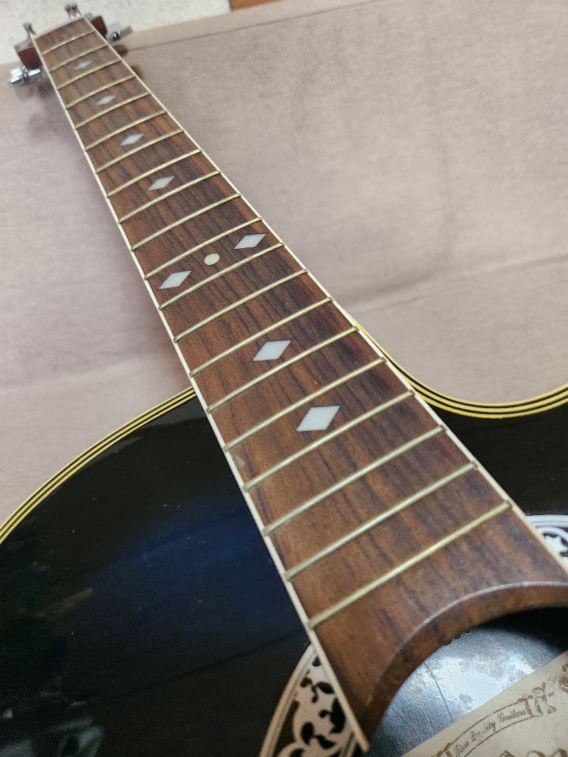 Aria アコースティックギター エレアコ AMB-35 BLS ハードケース