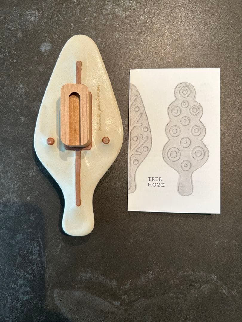 mina perhonen TREE HOOK 壁フック moku whit