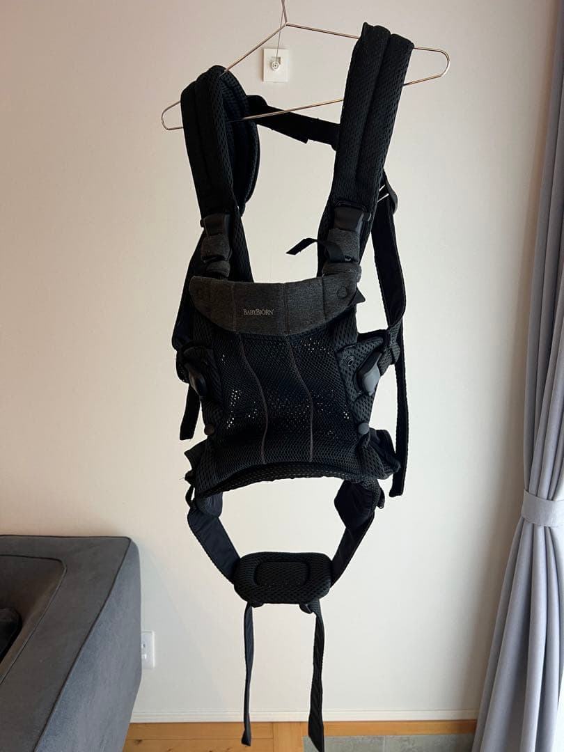 BABYBJORN ベビーキャリア HARMONY メッシュ（ブラック）