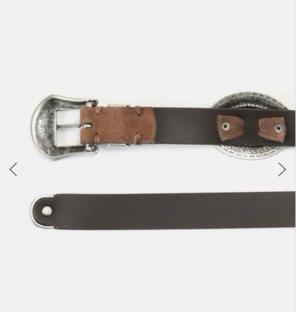 【PUNTOVITA/プントヴィータ】CONCHO ベルト（SUEDE）　新品